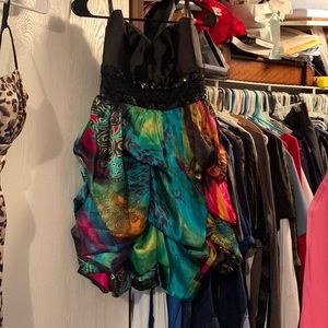 Multicolor speechless dress, worn once on a cruise.